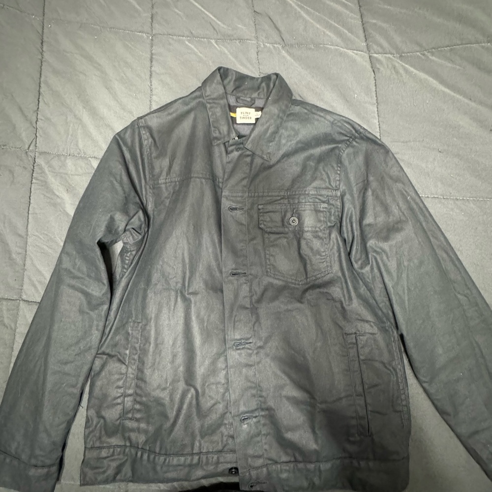 Flint and Tinder Waxed Canvas Trucker Jacket
